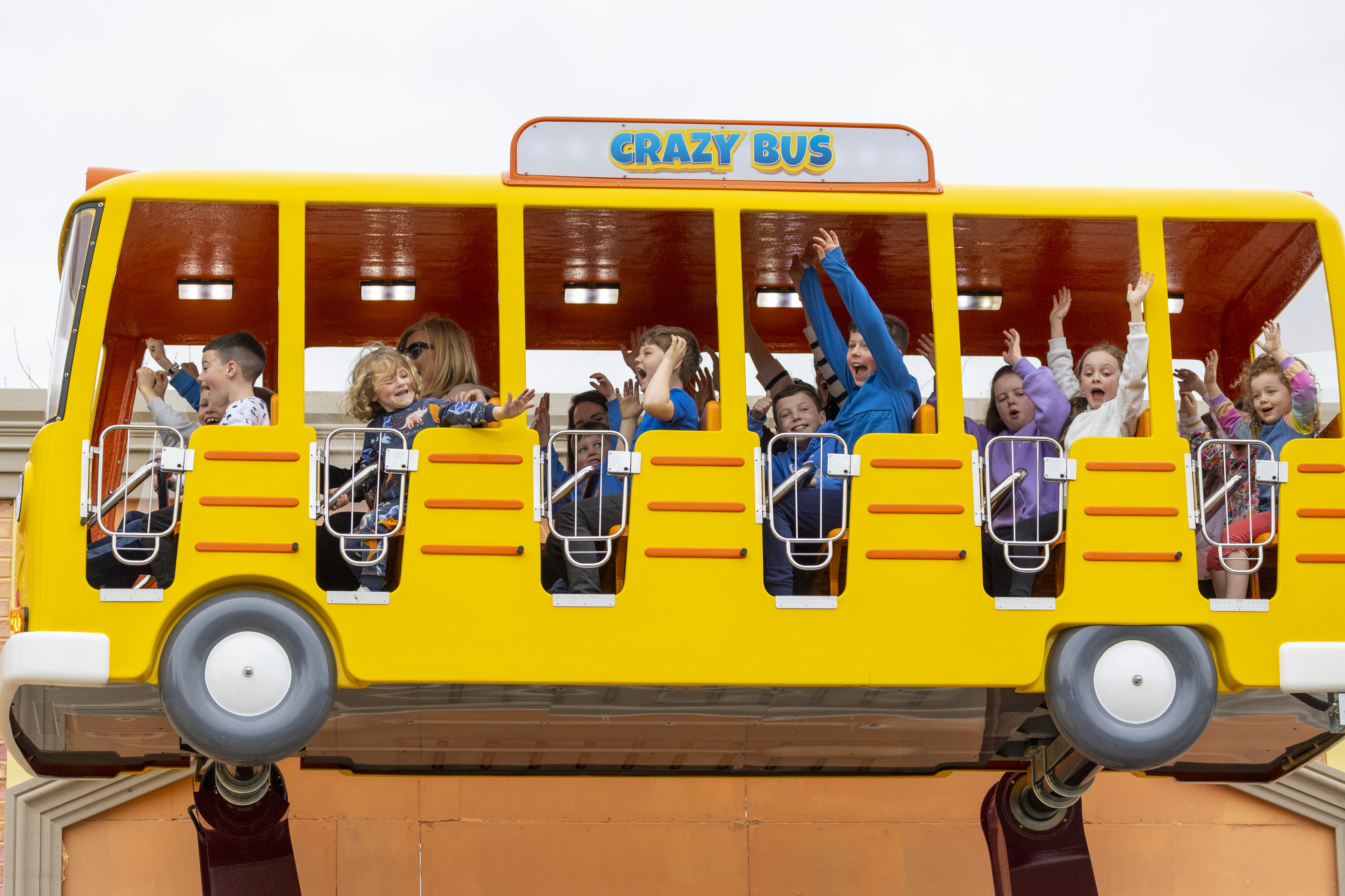 All aboard the Crazy Bus!
