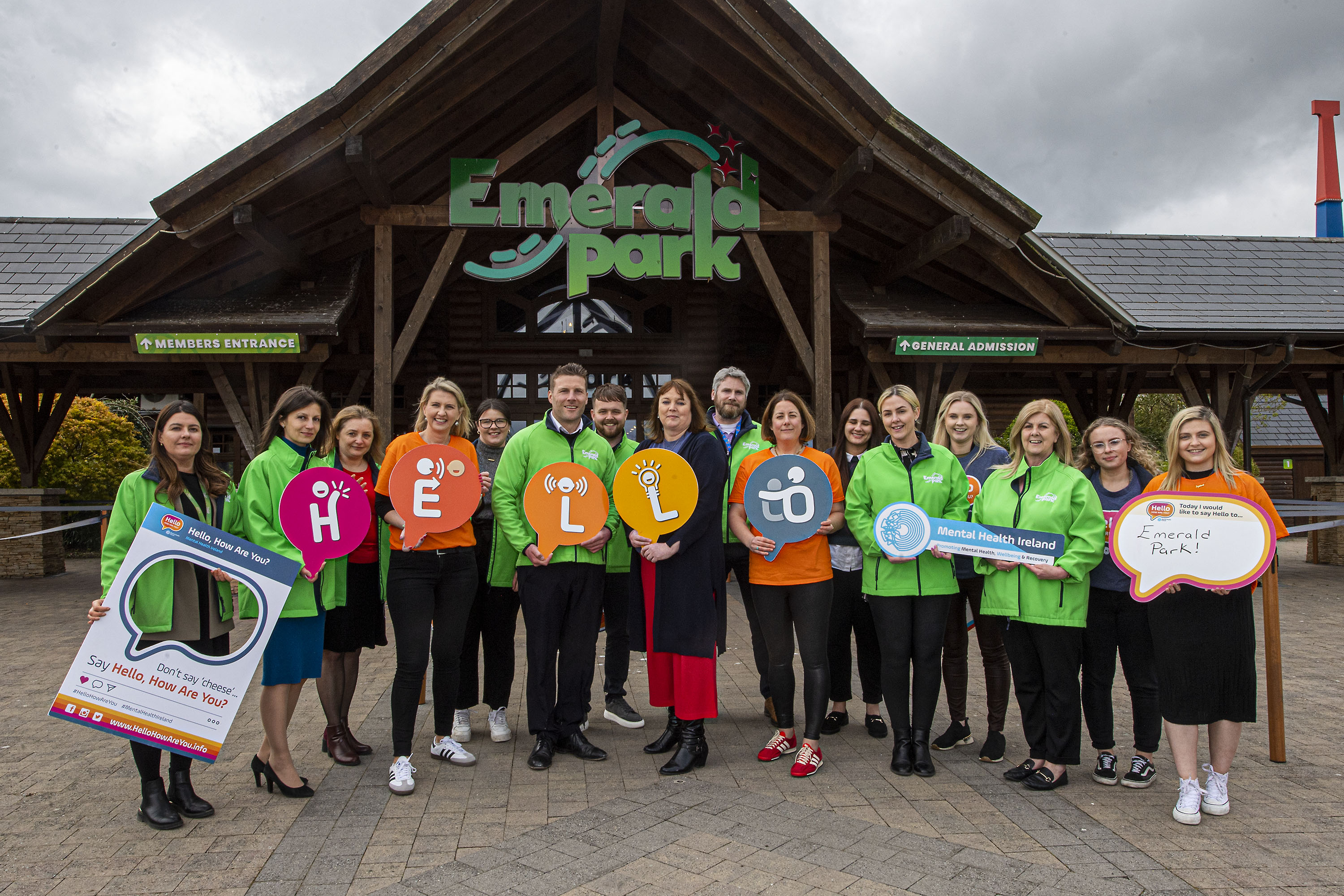 Mental Health Ireland partnered with Emerald Park for the Hello, How Are You ? 2024 campaign.