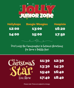 Jingle Fest showtimes